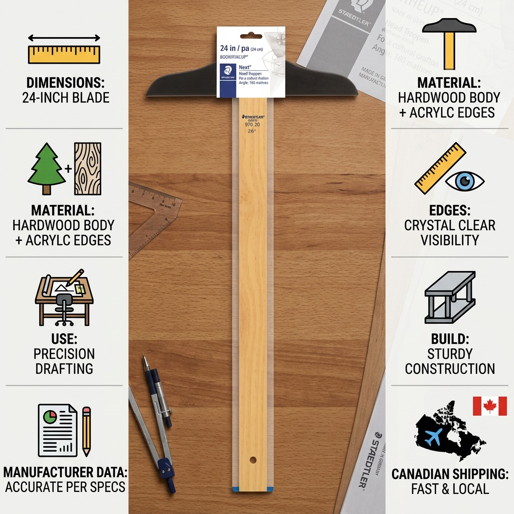 Staedtler T-SQUARE Fixed Head 24-inch