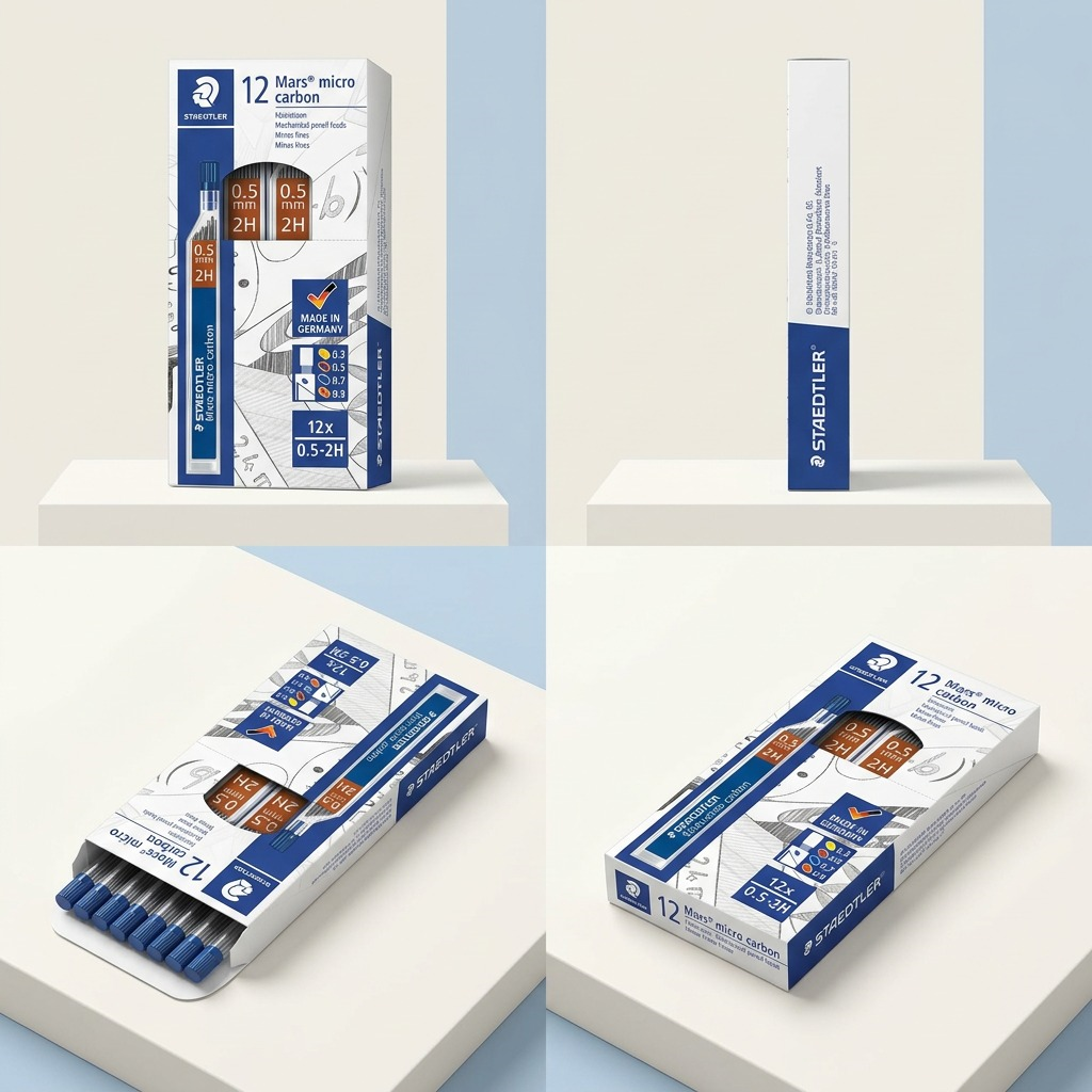 Staedtler Mars M. 0.5mm 2H 12 Tubes O