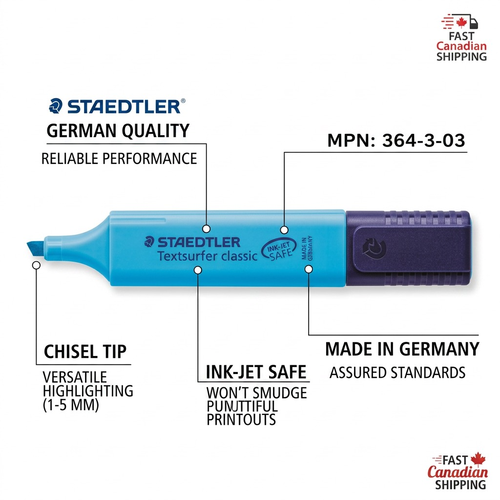 Staedtler Highlighter Textsurfer Fluorescent Blue