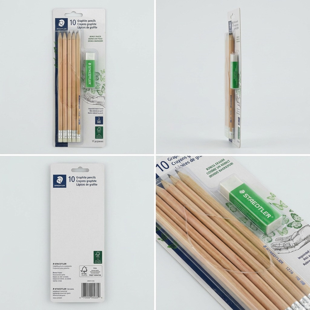 Staedtler Pencil Round HB/2, 10 + 1, FSC 100%