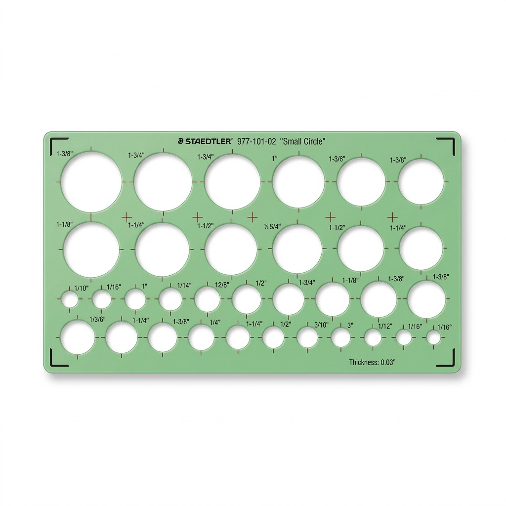 Staedtler Template Circle Small