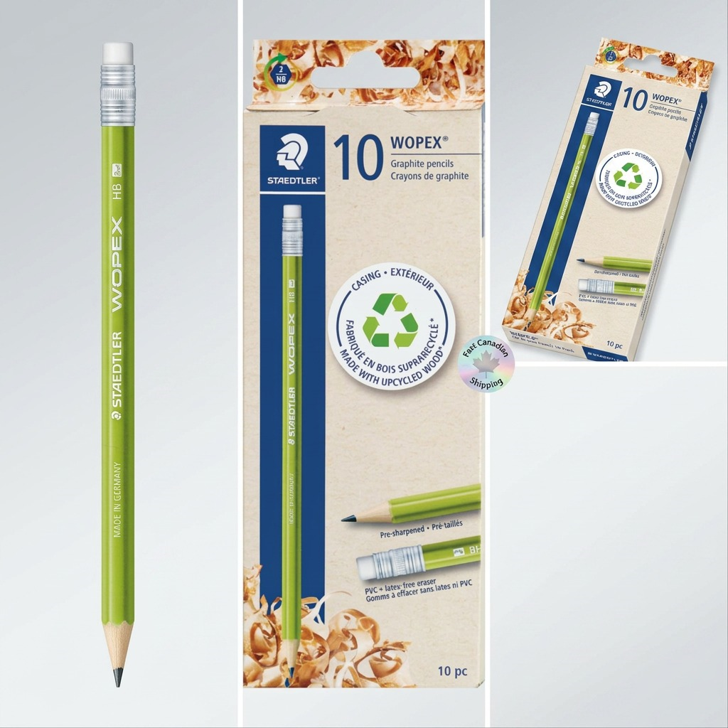 Staedtler Black Lead Wopex Pencil 10-Pack