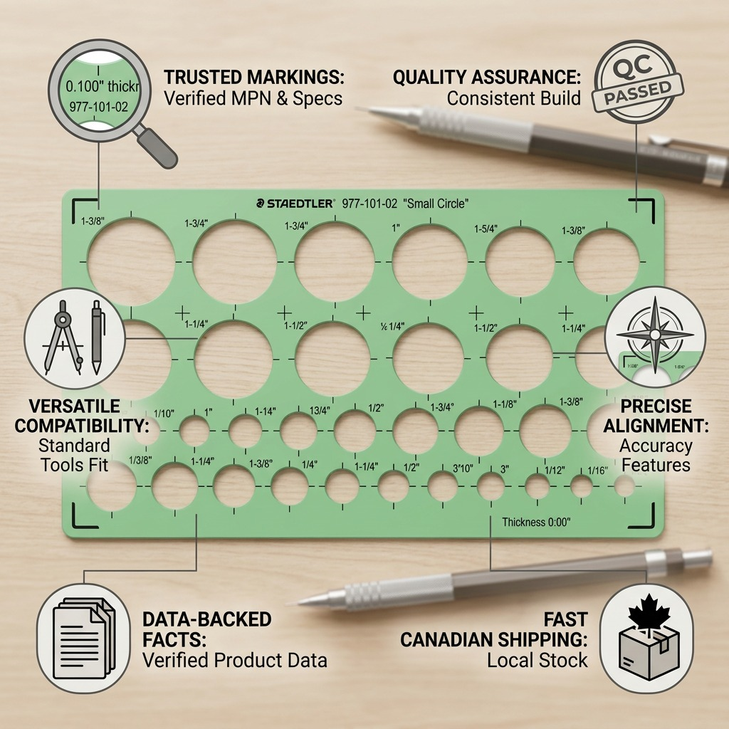 Staedtler Template Circle Small