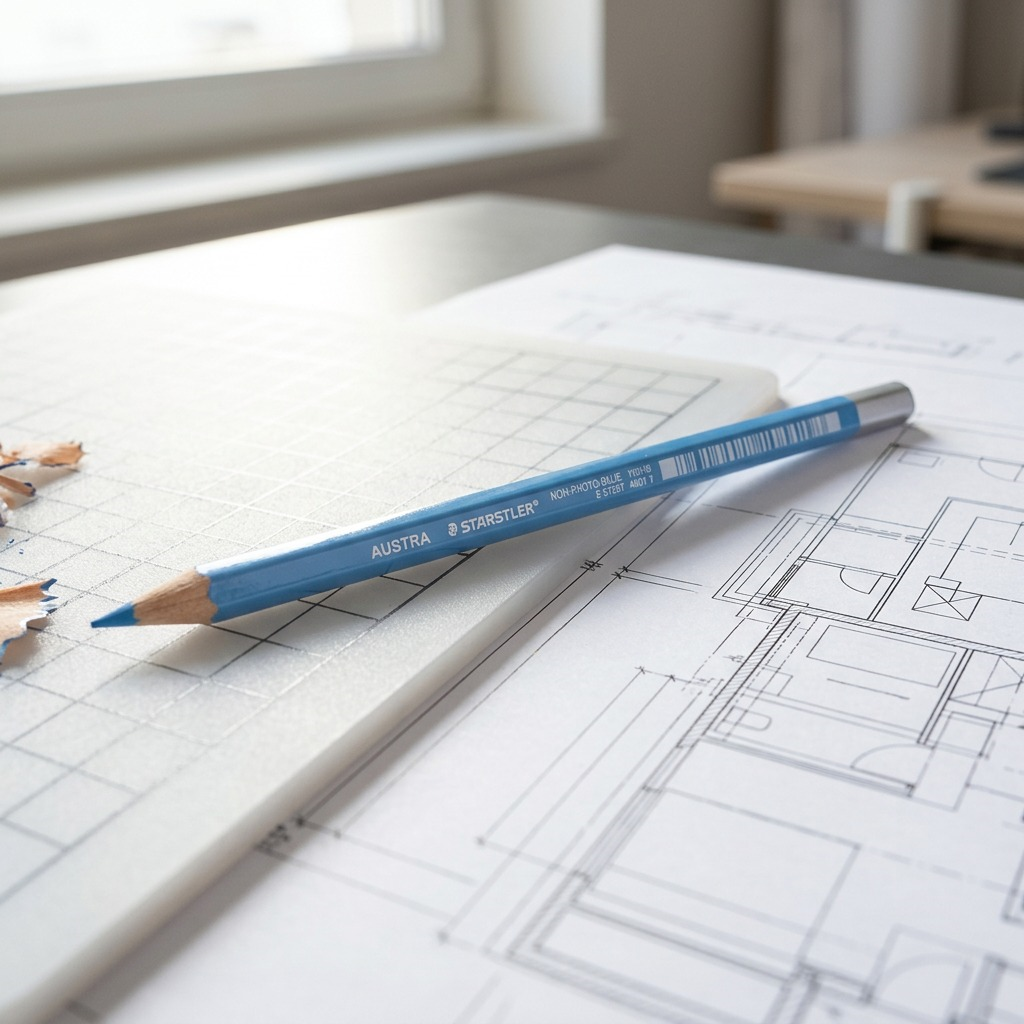 Staedtler Non-PROTO Pencil Blue Lead