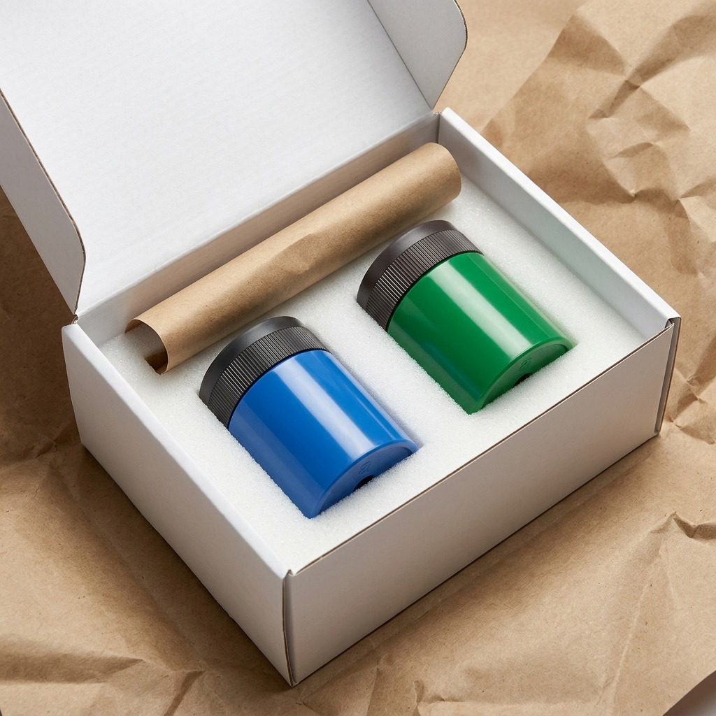Staedtler Sharpener Round Alu. + Recep