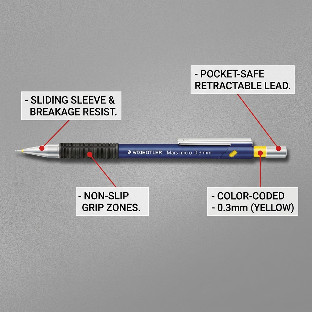 Staedtler Mars Micro Mechanical Pencil 0
