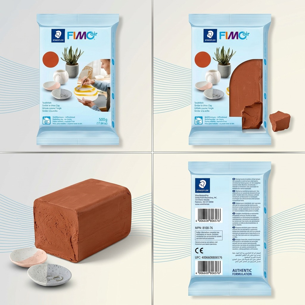 Staedtler Modelling Clay Fimoair 500g Terracotta