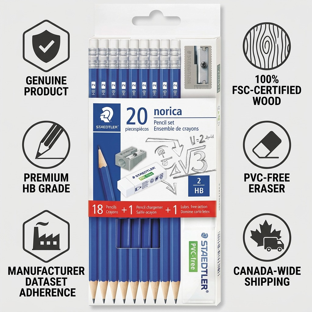 Staedtler Pencil Norica 18 + 1+1 FSC 100%