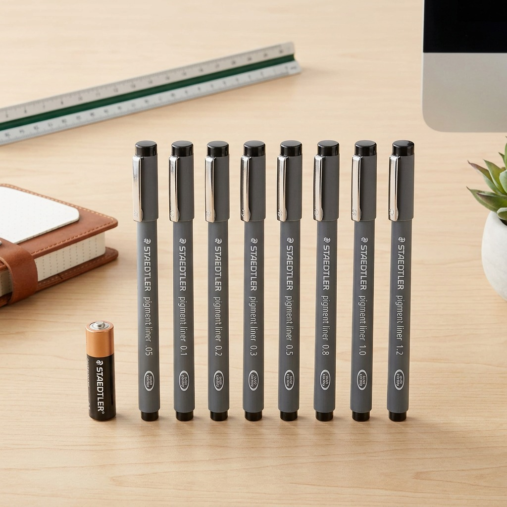 Staedtler Pigment Liner (005, 01, 02, 03, 05, 08, 10, 12)