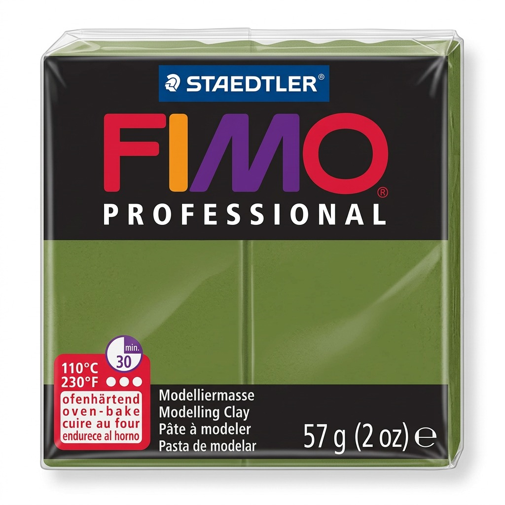 Staedtler Modelling Clay Fimo Professional Leaf Green 57g (2 oz)
