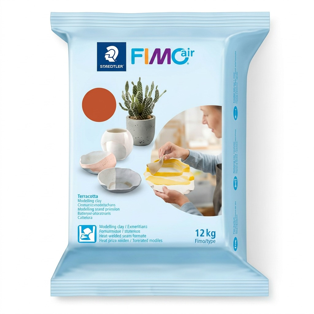 Staedtler Modelling Clay Fimoair 1kg Terracotta