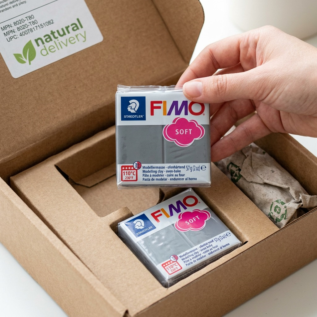 Staedtler Modelling Clay Fimo Soft Stormy Gray 57g (2 oz)