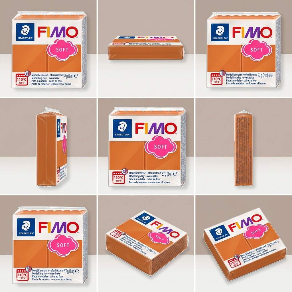 Staedtler Modelling Clay Fimo Soft Cognac 57g (2 oz)