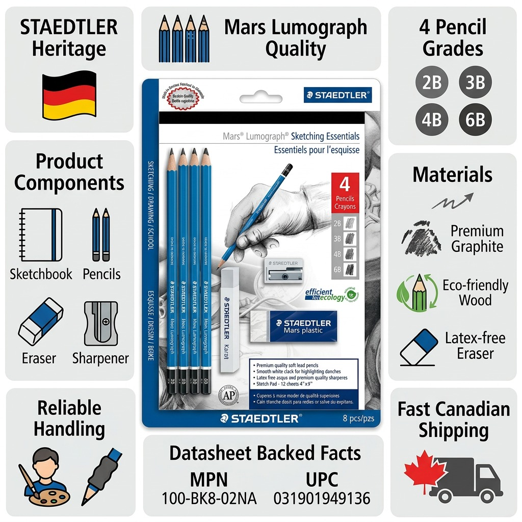 Staedtler Lumograph Sketch Essential
