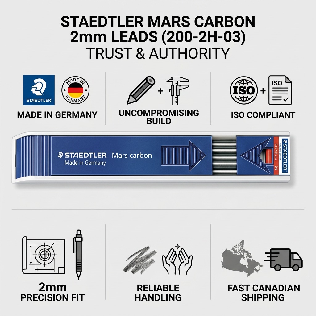 Staedtler Mars Carbon 2mm Leads