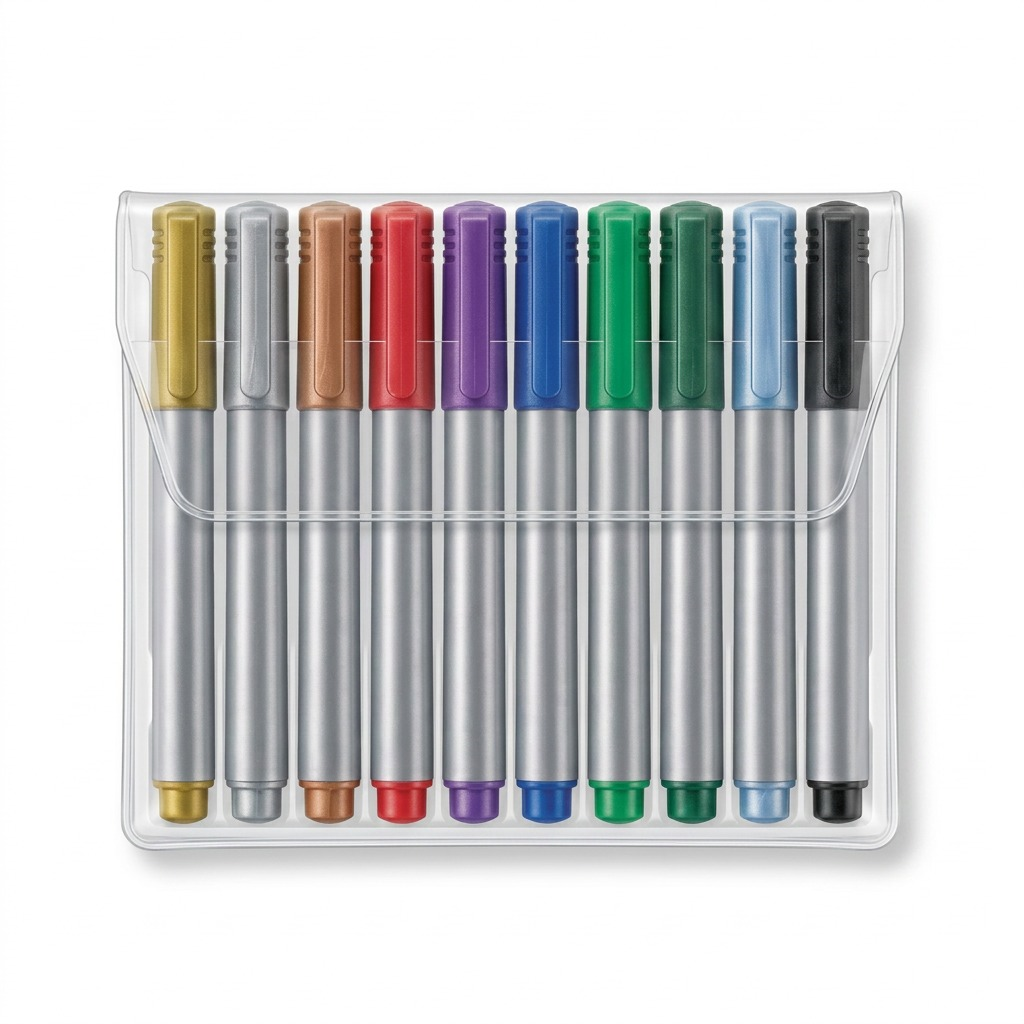 Staedtler Marker Metallic Pen 10-Pack 1-2 Mm
