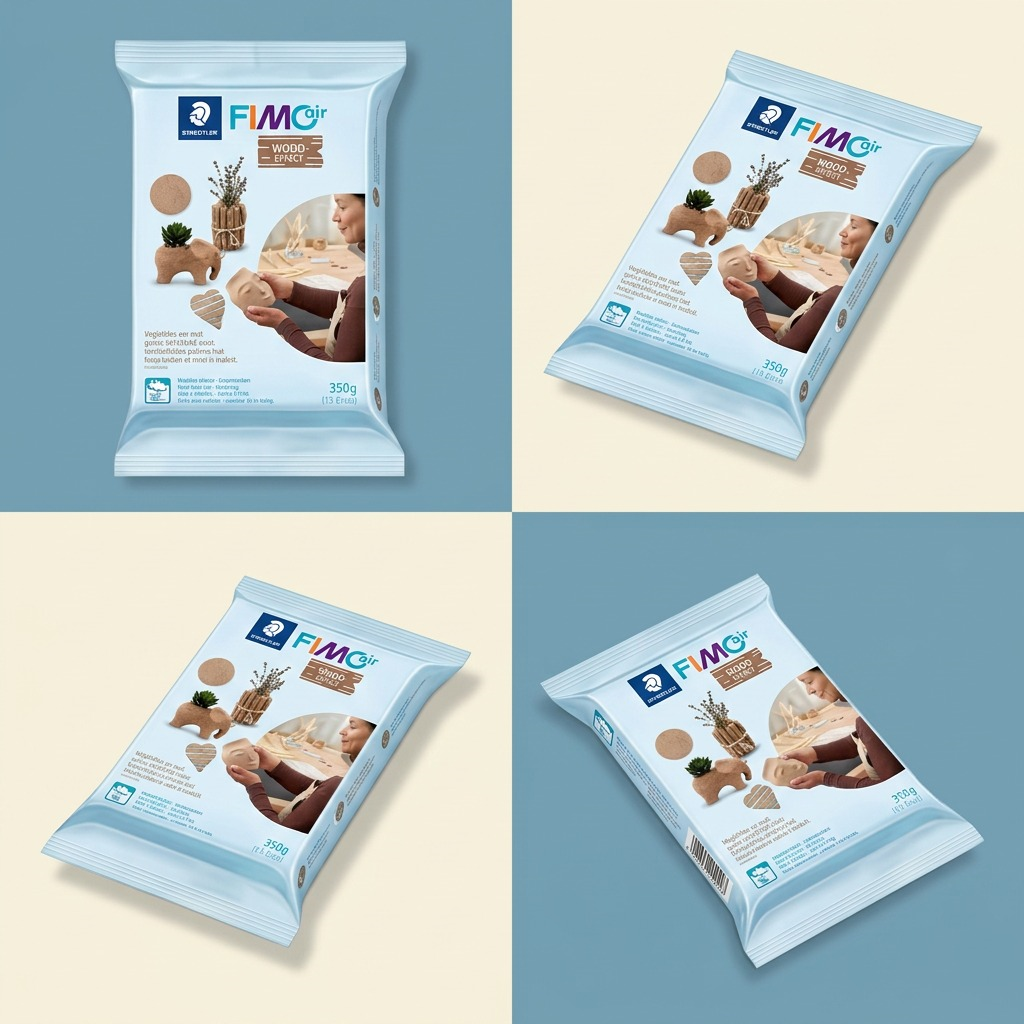 Staedtler Modelling Clay Fimoair Wood Effect 350g