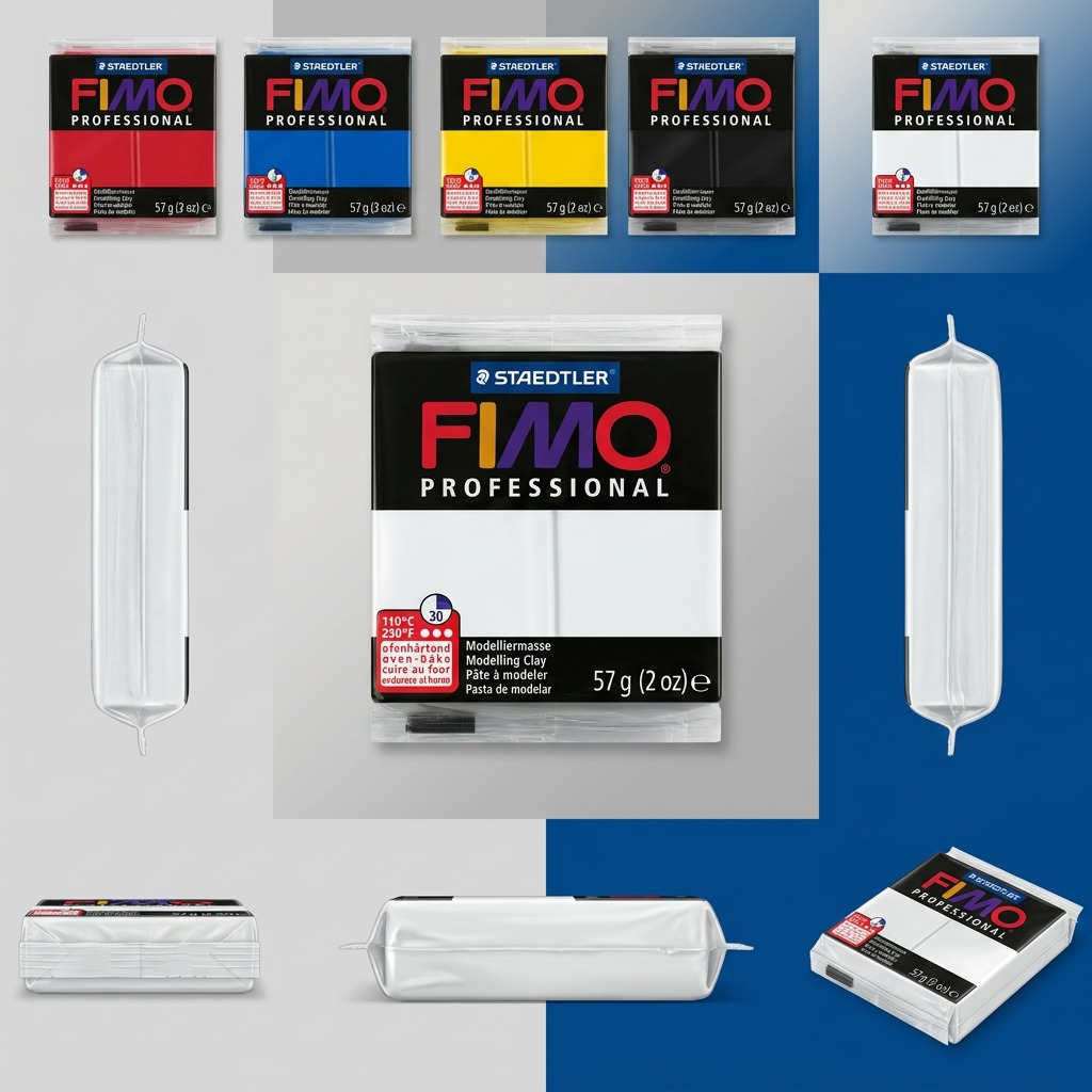 Staedtler Modelling Clay Fimo Professional White 57g (2 oz)