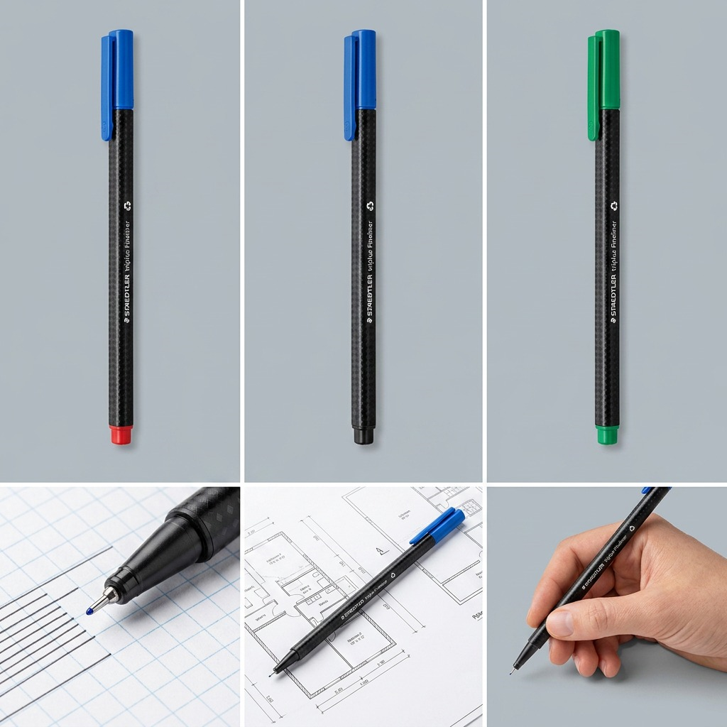 Staedtler Fineliner Triplus 0.3mm Cyan