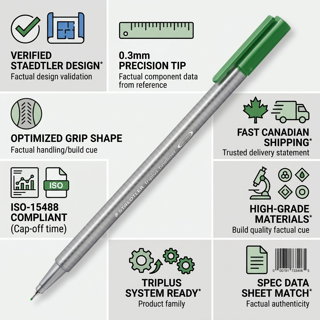 Staedtler Marker Triplus 0.3mm Green