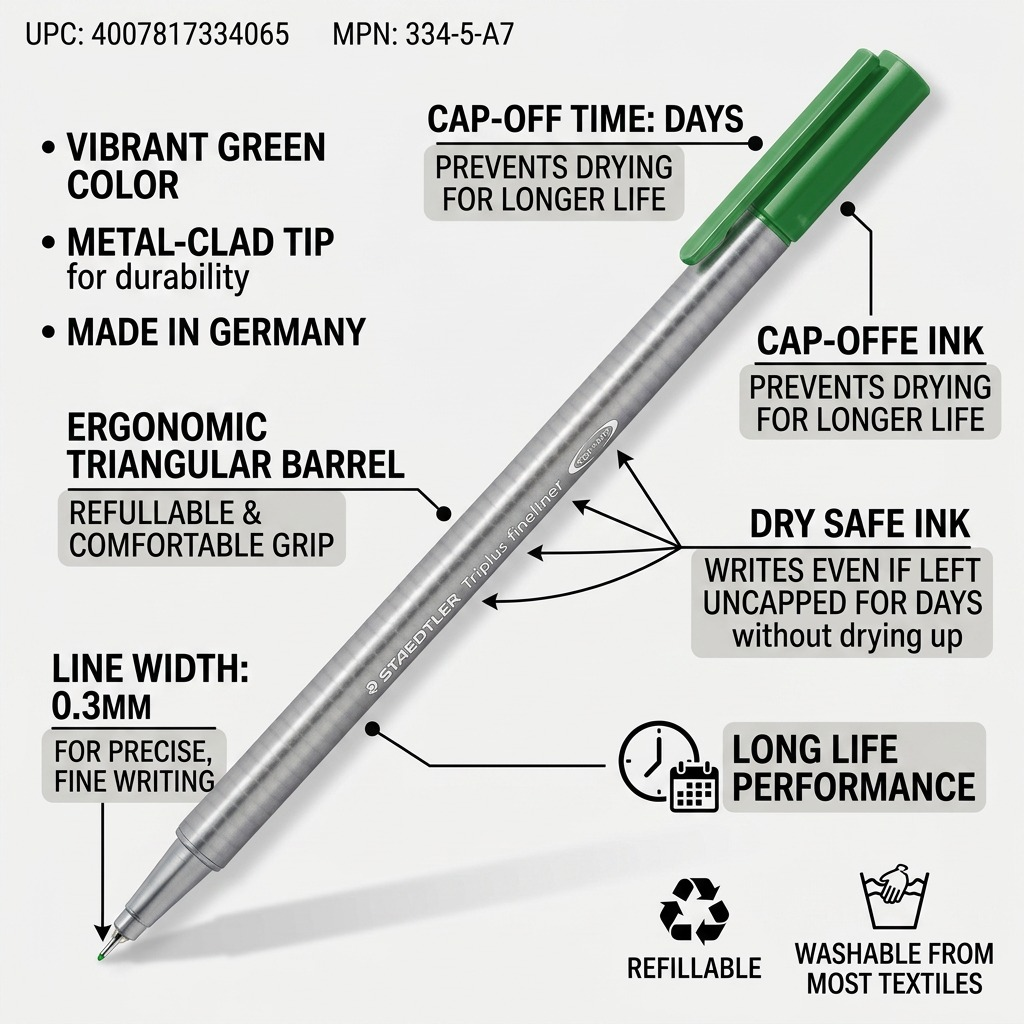 Staedtler Marker Triplus 0.3mm Green