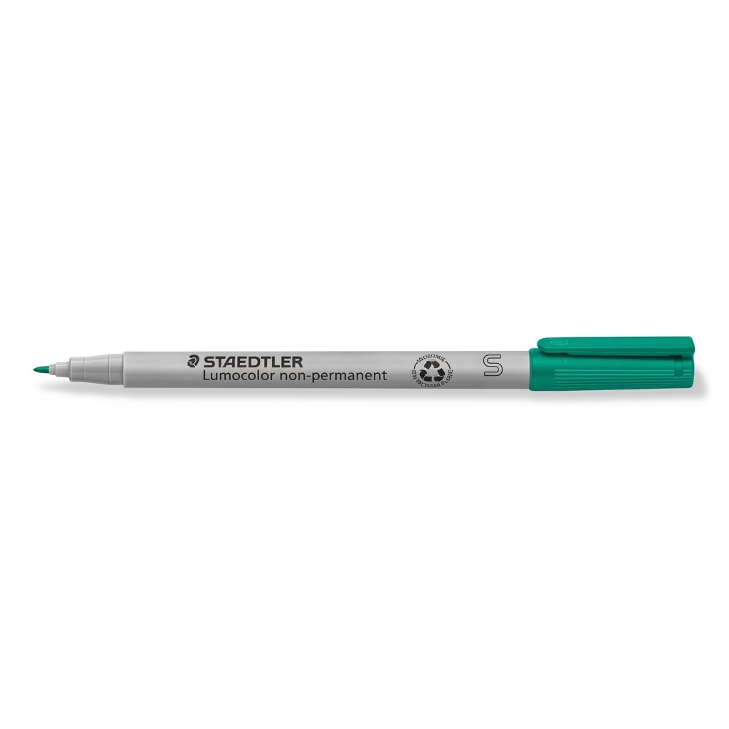 Staedtler Lumocolor Extra Fine Permanent Grn Marker