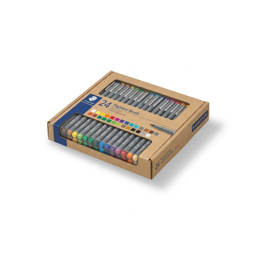 Staedtler Pigment Arts Brush Set of 24