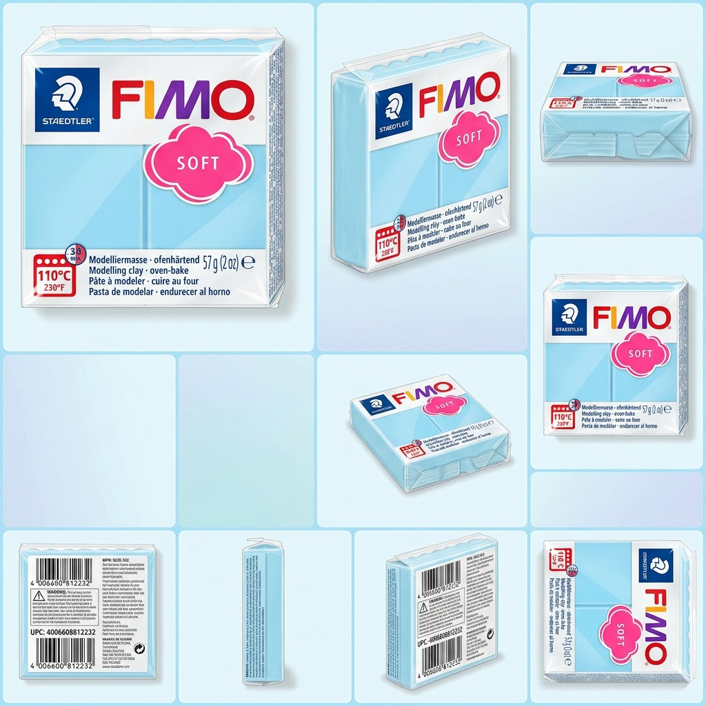 Staedtler Modelling Clay Fimo Soft Aquarell 57g (2 oz)
