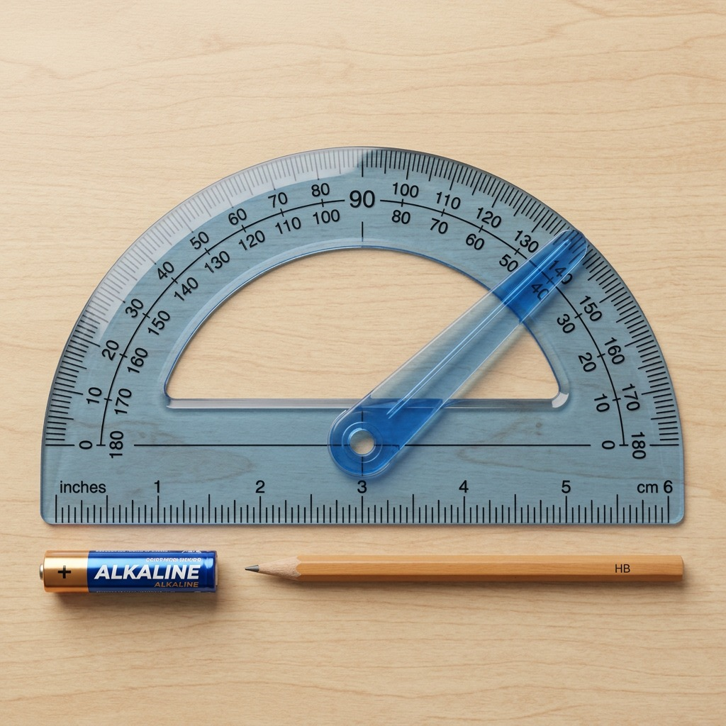 Staedtler Protractor, 6-inch with Arm Black