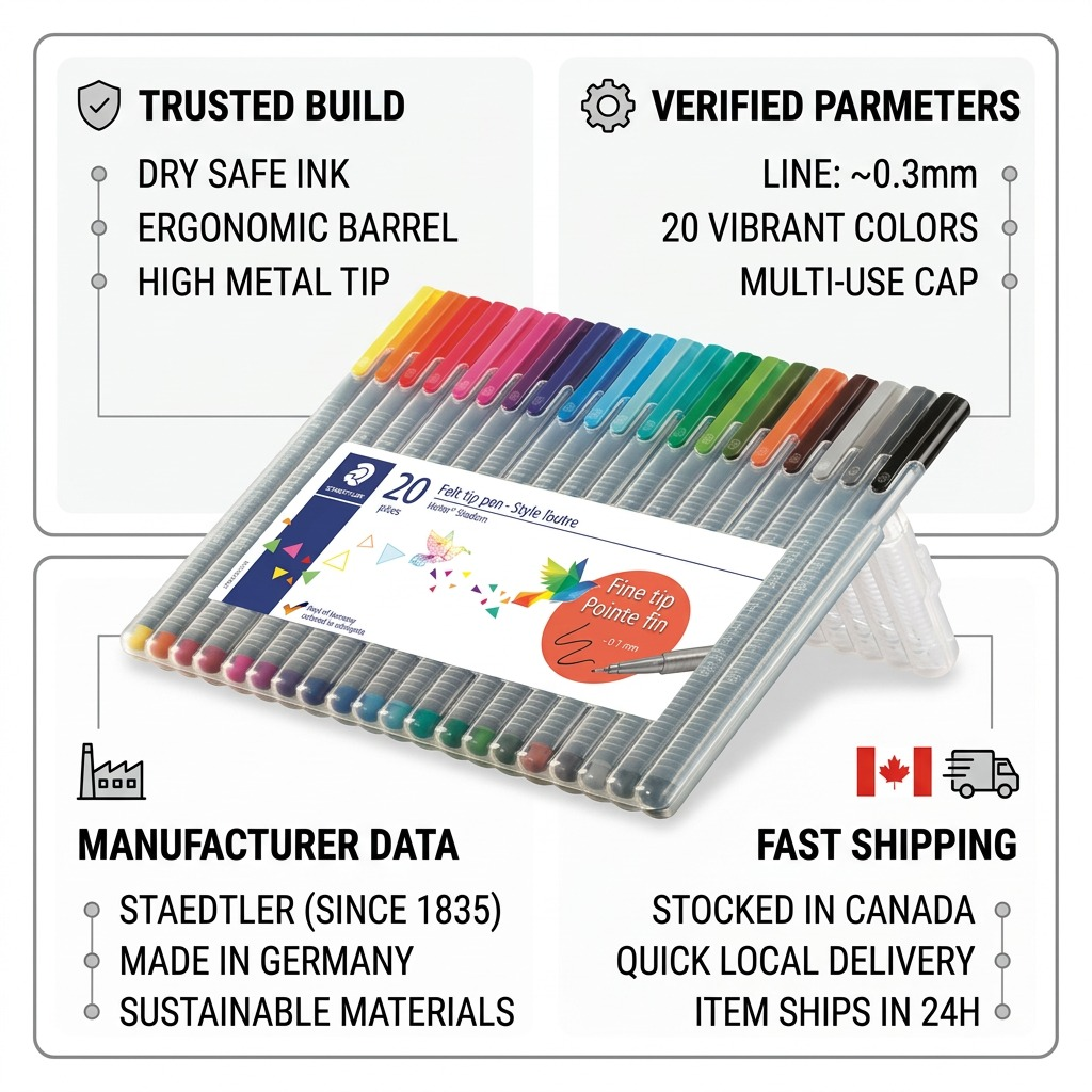 Staedtler Pen Fineliner Triplus