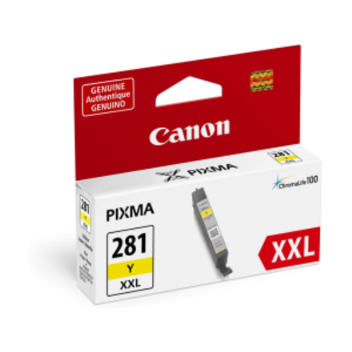Encre jaune CLI-281XXL SKU 1982C001