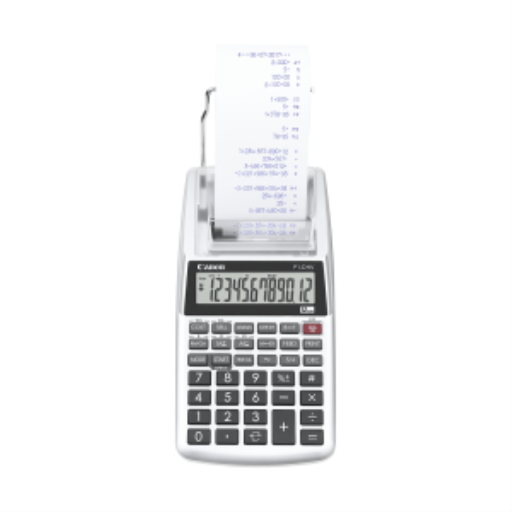 2203C002 Calculatrice d'impression portable Canon P1-DHV-3 argentée