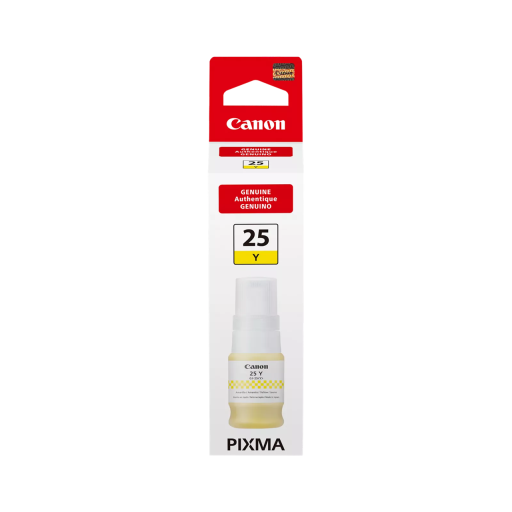 Bouteille d'encre jaune Canon GI-25