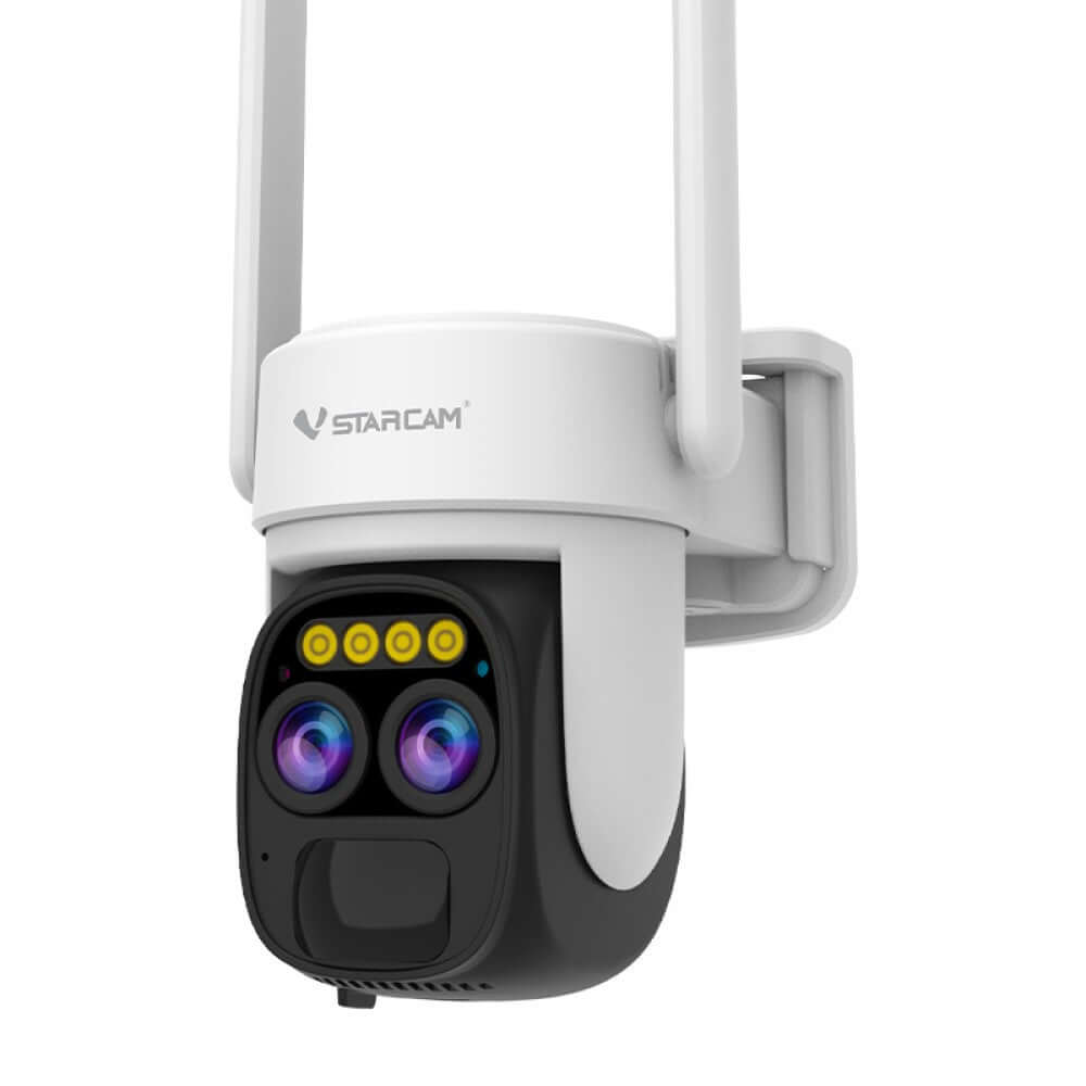 Caméra intelligente IP HD 1080P 3MB motorisée VStarcam CB67D avec panneau solaire