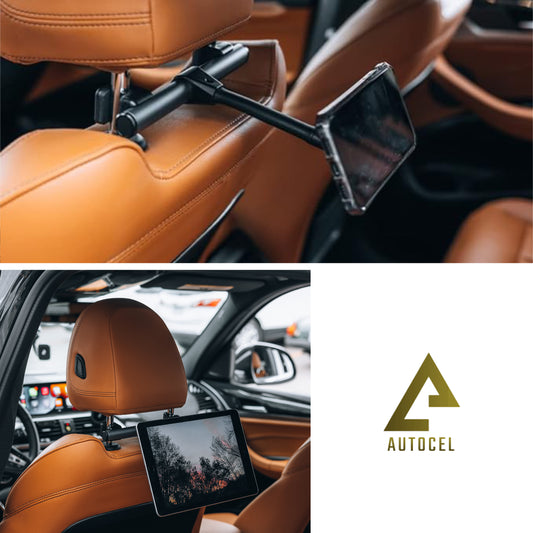 Autocel | Support Magnétique d'appuie tête pour téléphones mobiles