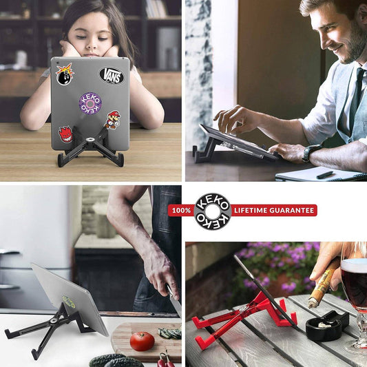 KEKO Support à Tablette Universel - Rouge