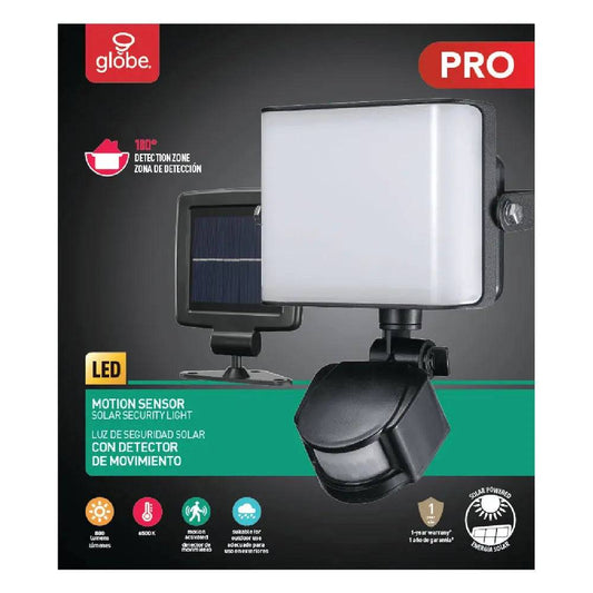 Luminaire de sécurité solaire à détecteur de mouvement à DEL