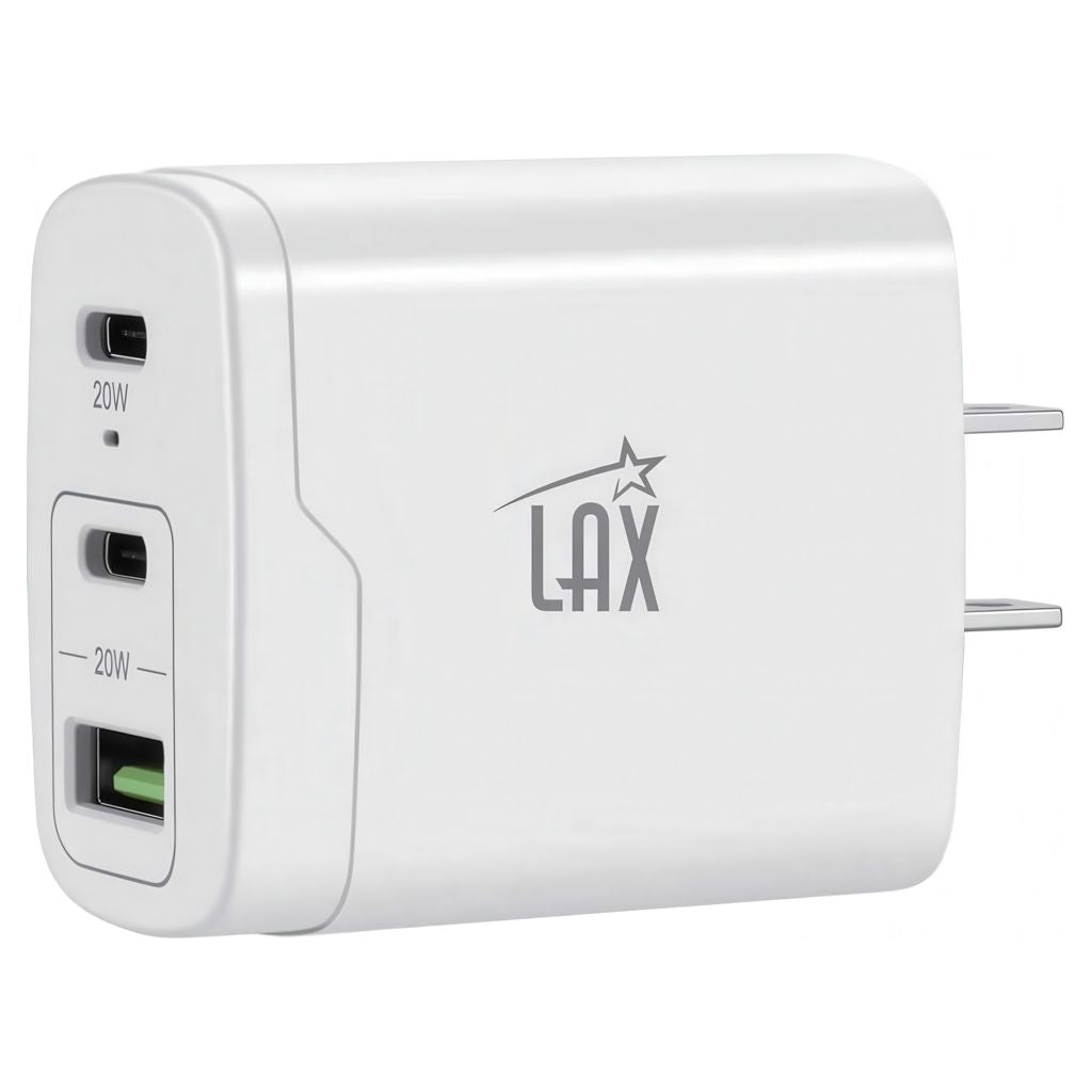 Chargeur USB mural PD40W avec USB-A et USB-C