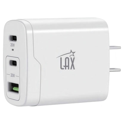 Chargeur USB mural PD40W avec USB-A et USB-C