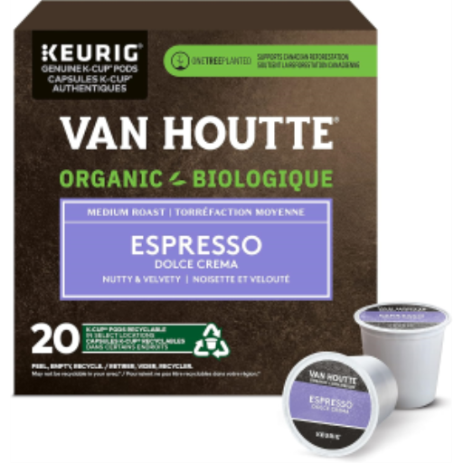 Café Van Houtte? Portion Unique - Vhou Kc Fto Dolce Crème Moyenne 20Ct Sl