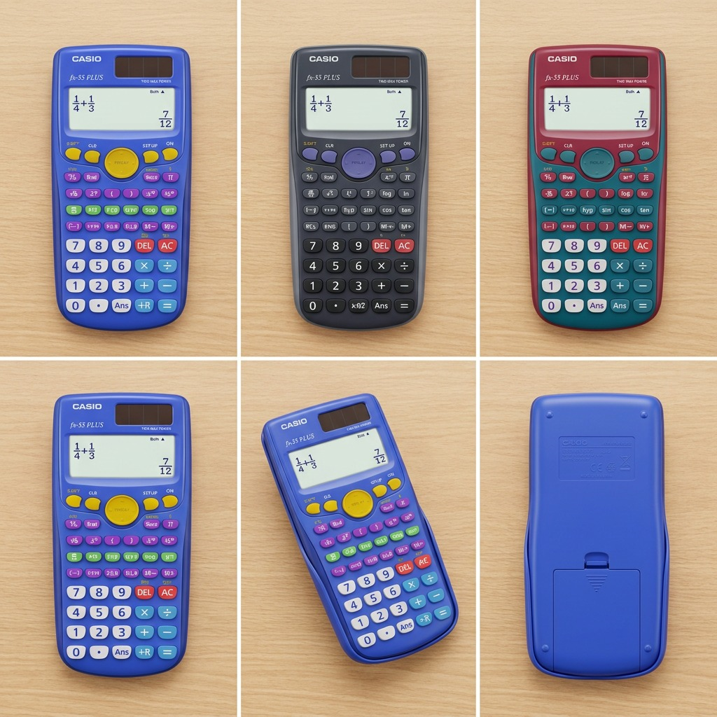 Casio FX-55 Plus Fraction & Scientific Calculator
