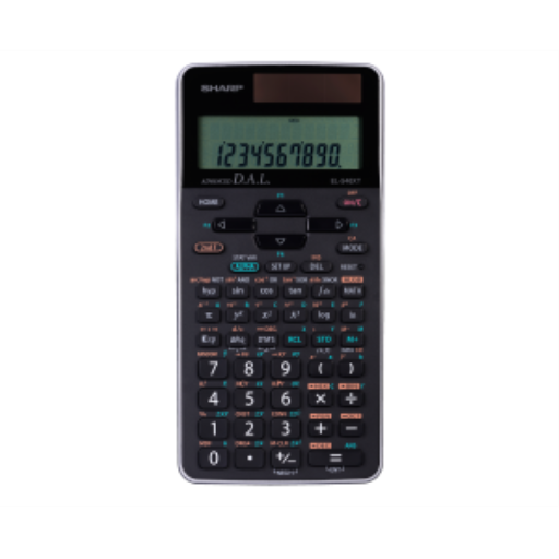 SHARP EL546XTSL Scientific Calculator ? 470 Functions and Direct Algebraic Logic