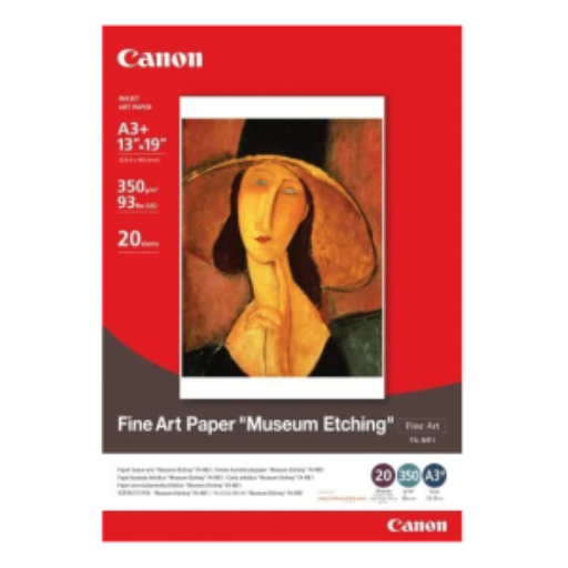 FA-ME1 Papier d'art fin 13" x 19" (A3) Museum Etching (20 feuilles/paquet)*