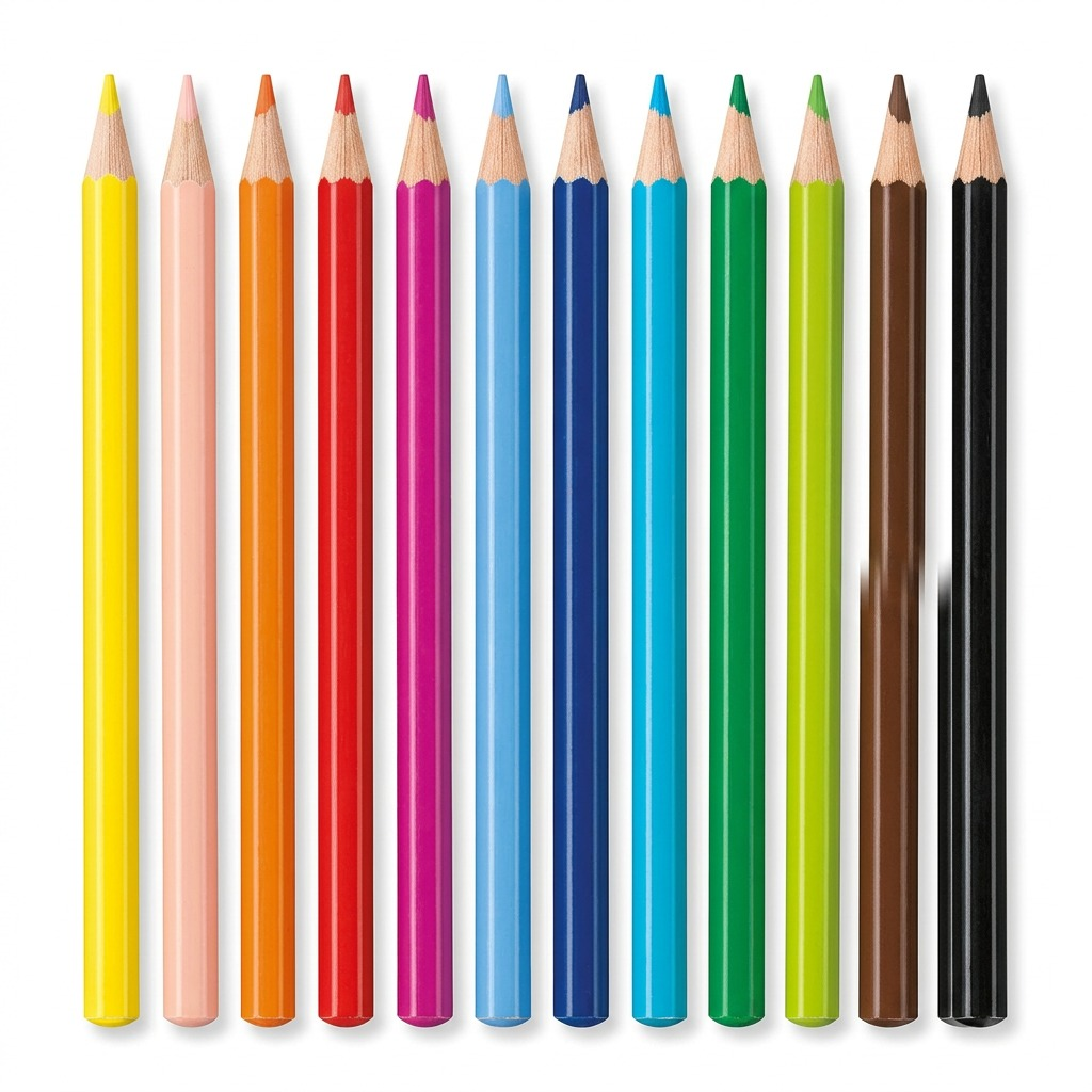 Staedtler Color Pencil, Triangular 12-Pack