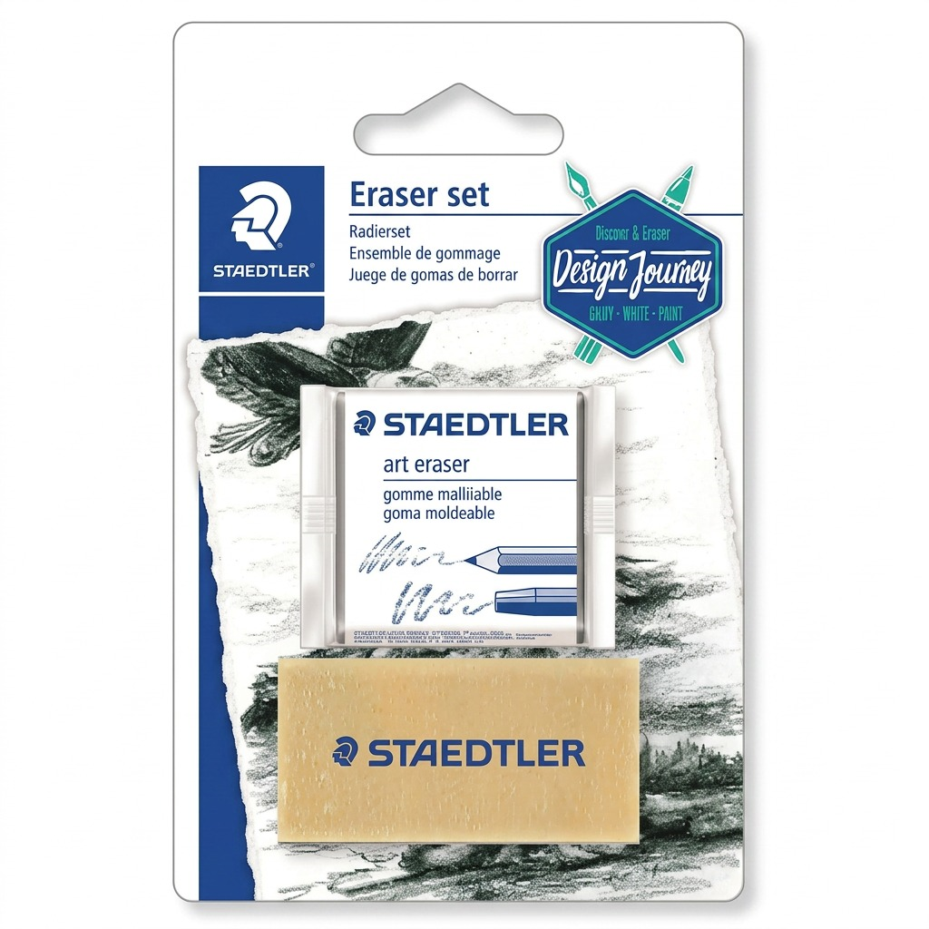 Staedtler Erasers Gum & Kneadable *2