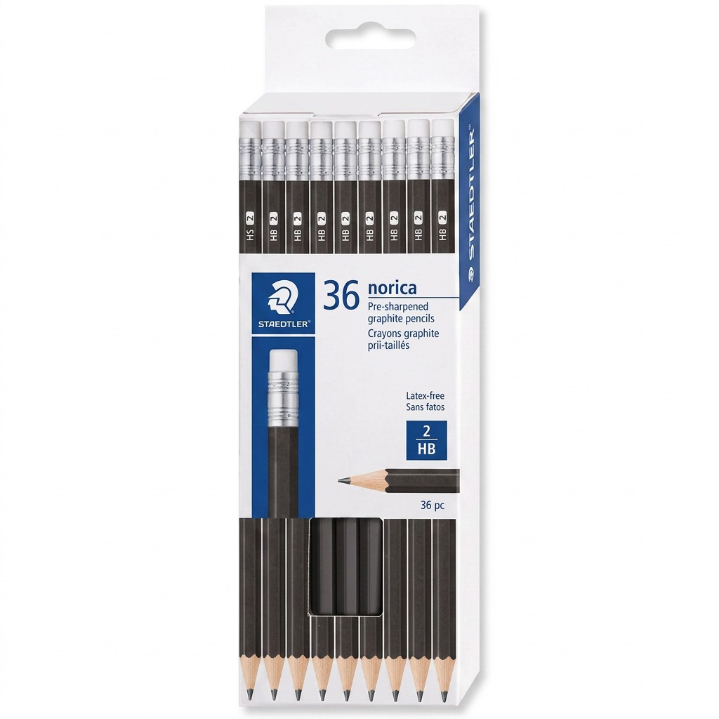 Staedtler Pencil Norica Black HB 36-Pack FSC 100%