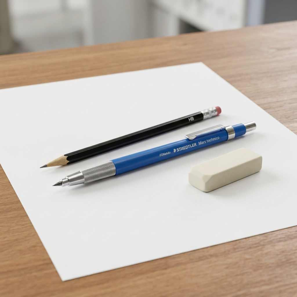Staedtler Leadholder Mars Technico HB with Clip
