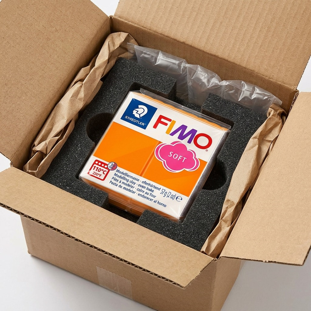 Staedtler Modelling Clay Fimo Soft Tangerine 57g (2 oz)