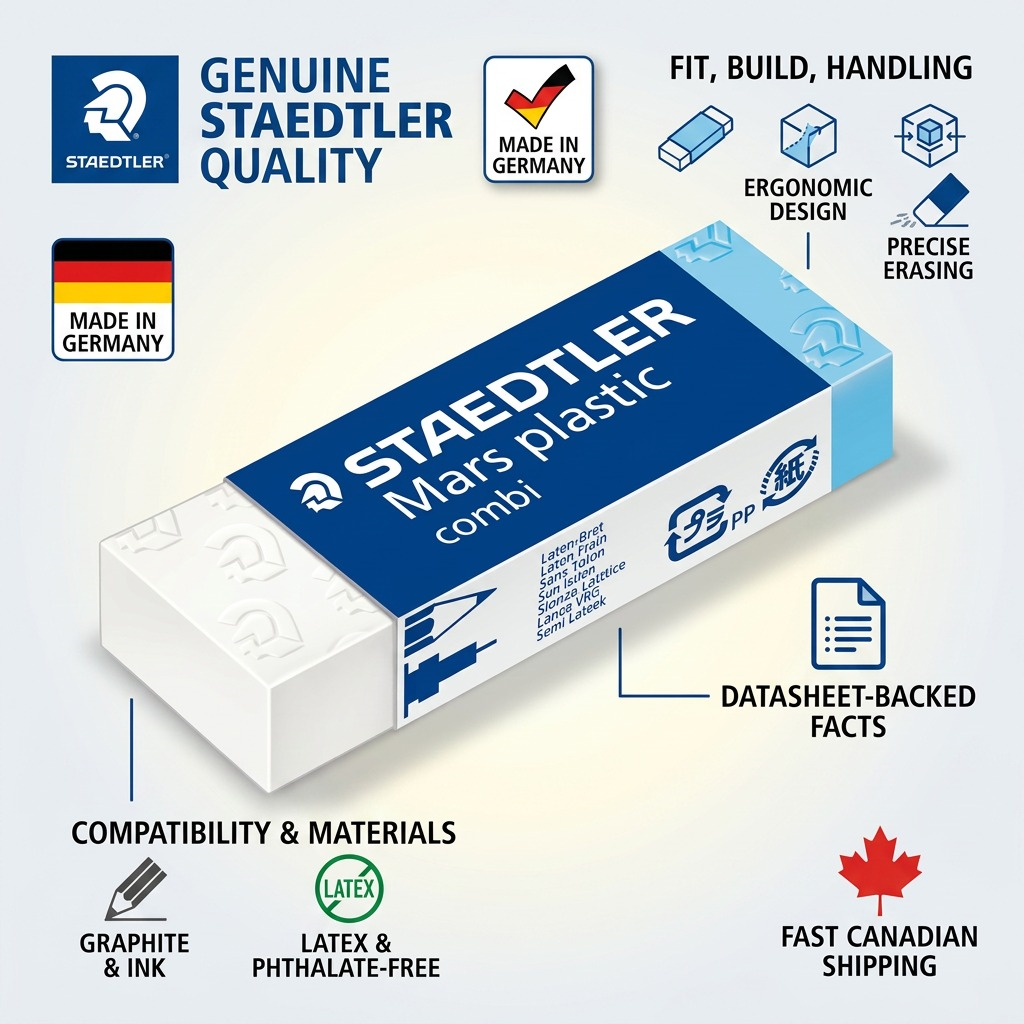 Staedtler Mars Plastic Combi Eraser
