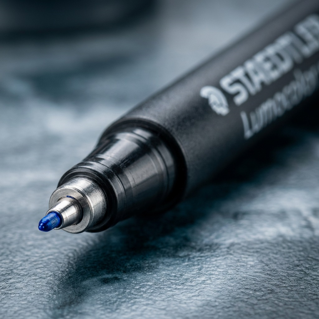 Staedtler Marker Lumocolor Xfine Permanent Blue